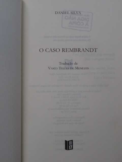 Daniel Silva - 3 Livros de Bolso - 1ª Edição