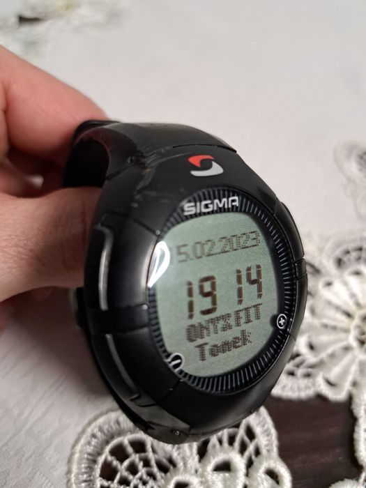 Zegarek Sigma onyx fit