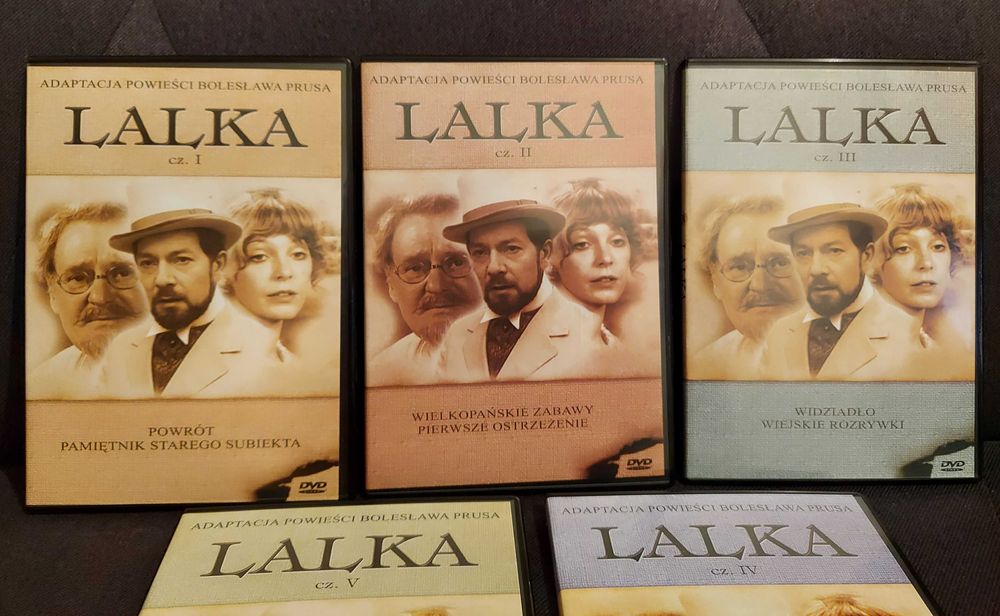 "Lalka" (1997) Serial 5 płyt DVD (Kamas, Braunek)