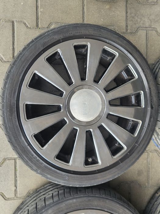 MAM 8 chrom 4x100 4x108 Audi Cabriolet 80 Golf 215/40R17 Bridgestone