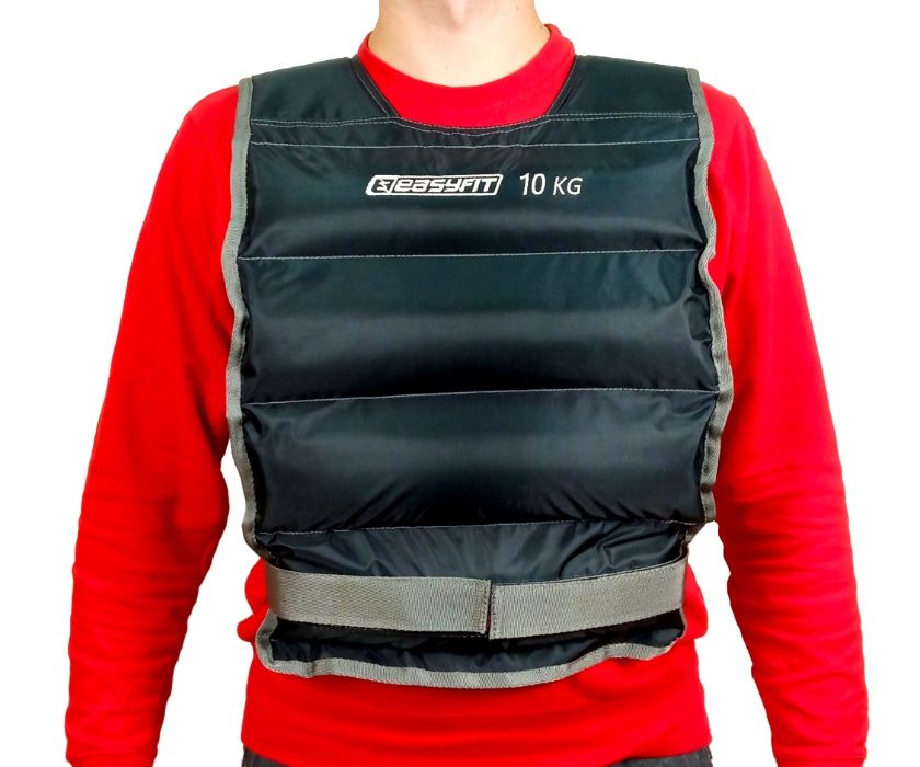 Жилет-обтяжувач EasyFit 6/8/10/12/14/16/18/20кг -обтяжуюча вага