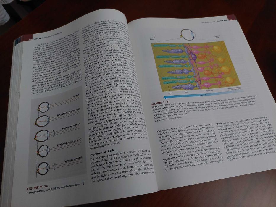 Livro “Human Physiology – The mecanisms of body function” com CD