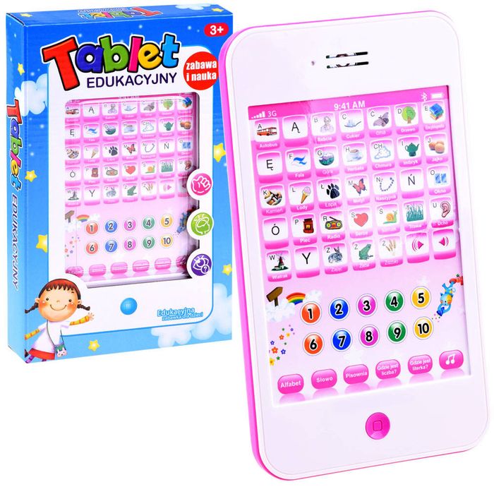 Interaktywny Tablet Edukacyjny Uczy I Bawi Za3223