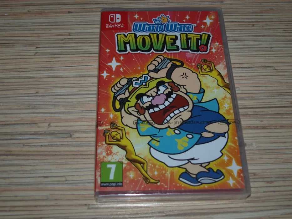 Gra imprezowa dla dzieci WarioWare Move It! switch nowa we folii!!