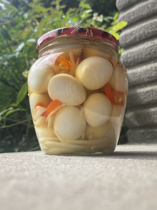 Мариновані перепелині яйця