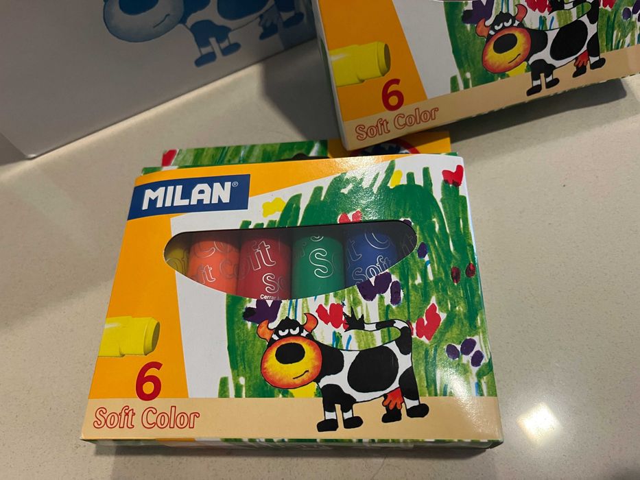 Lápis de cera soft color
