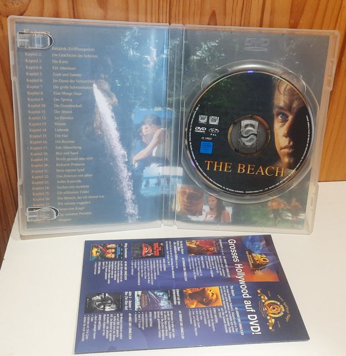 DVD диск  "Пляж" бестселер Алекса Ґарленда в головній ролі Леонардо Д