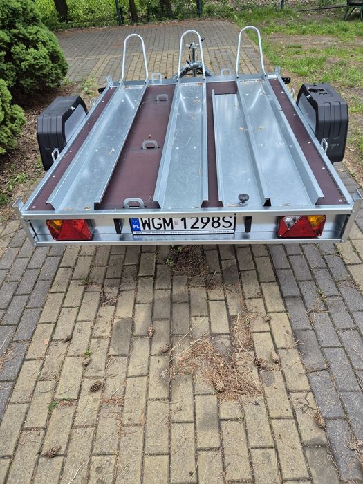 Przyczepka motocyklowa wynajem