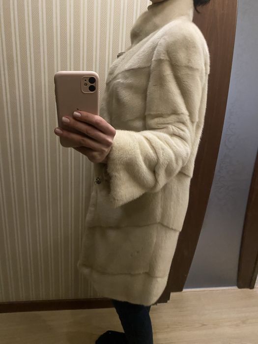 Шуба хутро норка