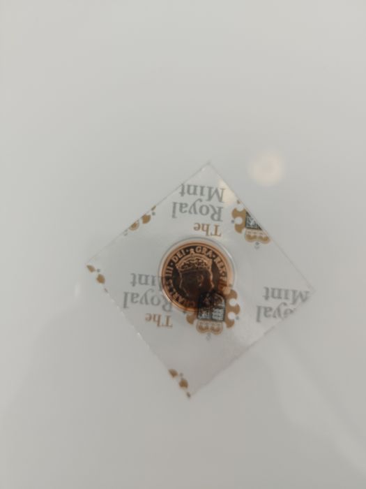 Moeda 1/2 libra em ouro de 22kt