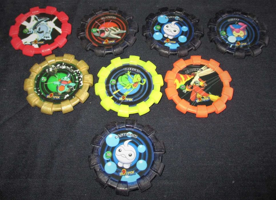 Tazos Matutano Cheetos Pokémon Boinx
