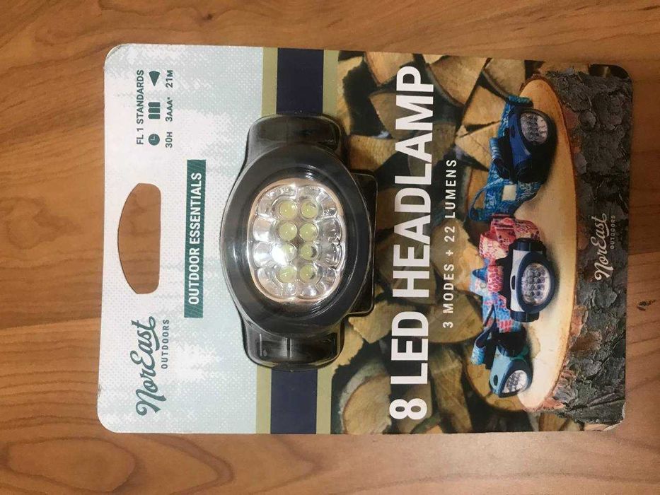 Налобный фонарь высокой мощности новый в упаковке