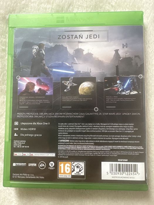 Jedi Upadły Zakon Star Wars xbox one