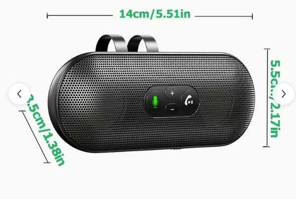 Altifalante sem fios para automóvel, mãos-livres