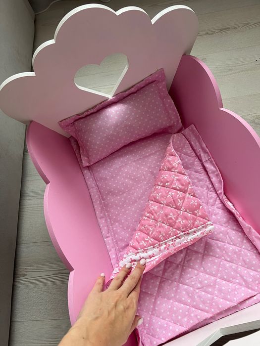 Ліжечко для ляльки попса