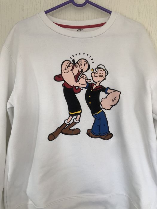 Biała bluza zara