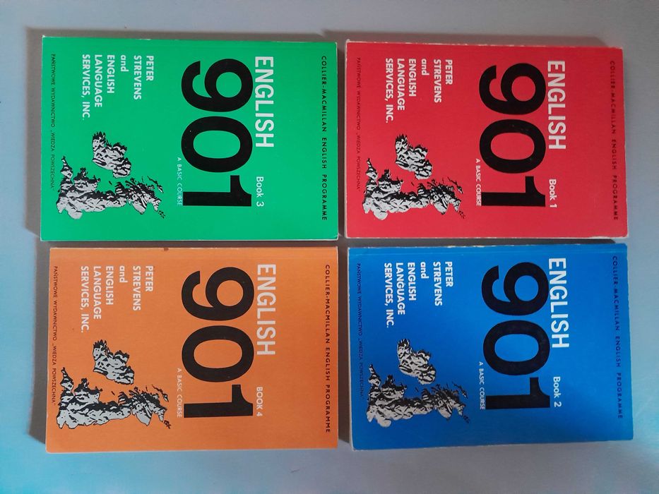 English 901 Book 1,2,3,4 . 4 części Strevens