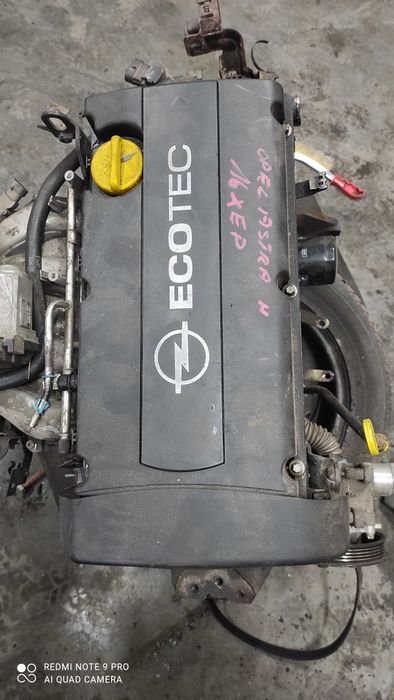 Opel Astra H 1,6 silnik 16XEP uszkodzony