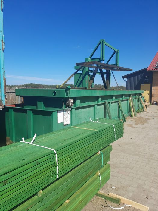 Linia do przecierania drewna średniowymiarowego