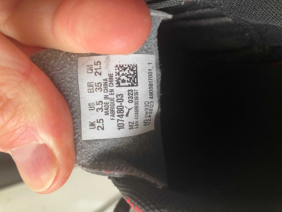 Chuteiras Botas futebol Puma, 35, criança