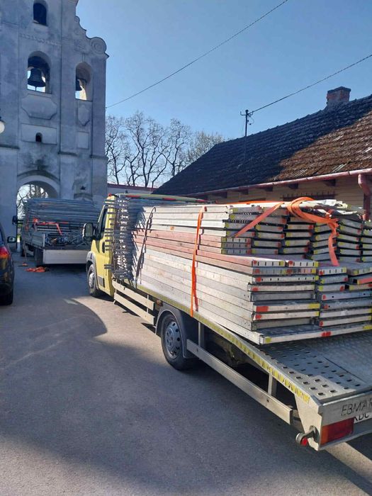 Wynajem sprzedaż rusztowań, osuszaczy, drabin dekarskich itd