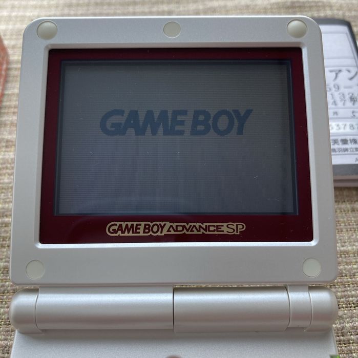 Nintendo Gameboy advance sp  25th Mario unikat