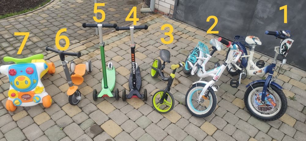 Двоколісний дитячий велосипед 12" GR 0001 Generator Rex (синій з білим