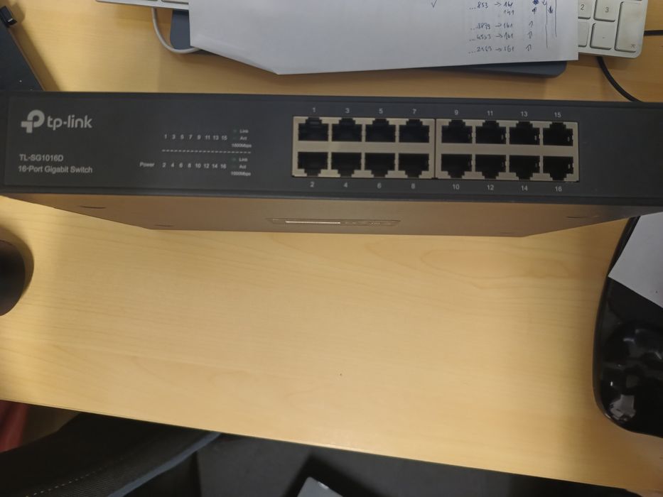 TP-Link TL-SG1016D – 16-portowy Gigabit Switch