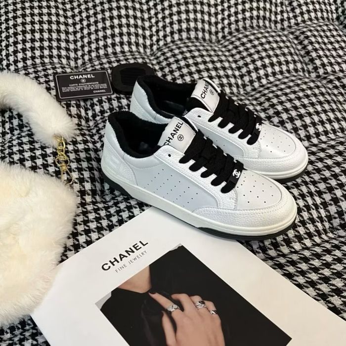 Кросівки Chanel | кеди шанель  | чорні | білі | шкіряні кросівки | базові кросівки | кроси | базове взуття | 36 37 38 39 40 розміри