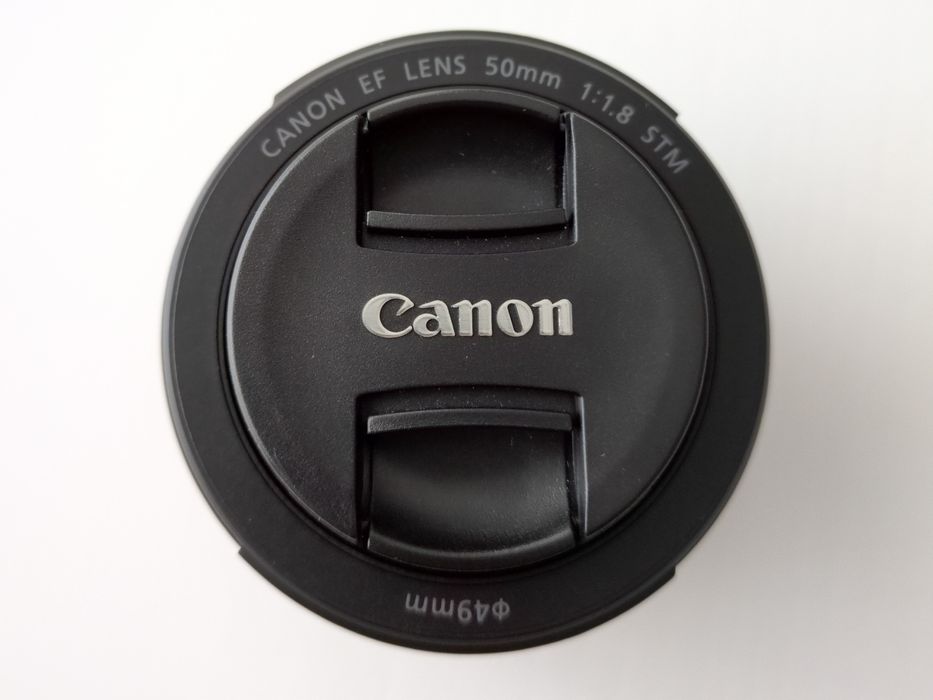 Objectiva Canon EF 50mm f/1.8 STM (como nova)