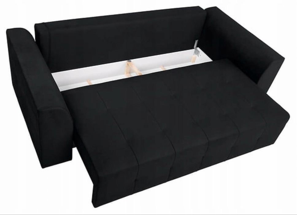 Sofa Royal IV Mega LUX 3DL Czarny