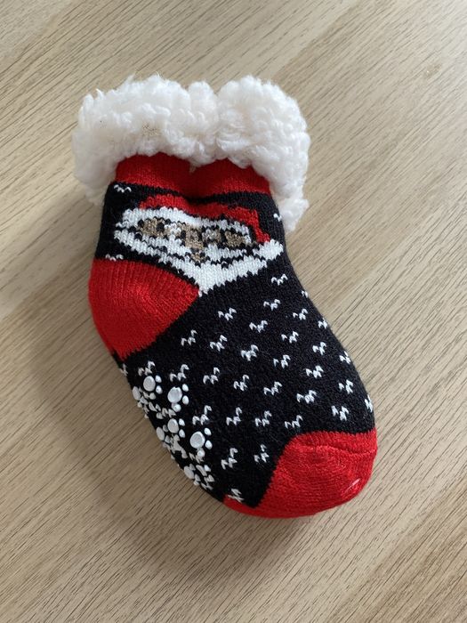 Meias antiderrapantes pai natal - 24
