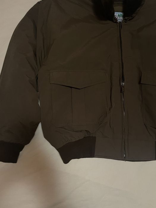 На 115-125 кг Пилот Бомбер США Больной размер!