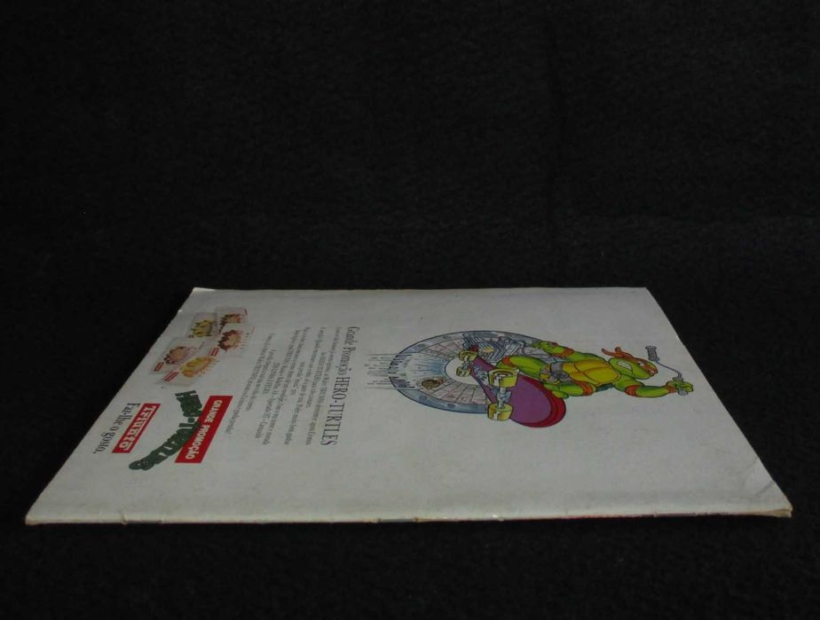Caderneta Completa Cromos Teenage Mutant Hero Turtles Cromos Panini Peça de Colecção