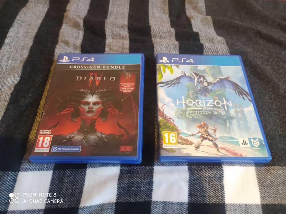Diablo, horizon ps4