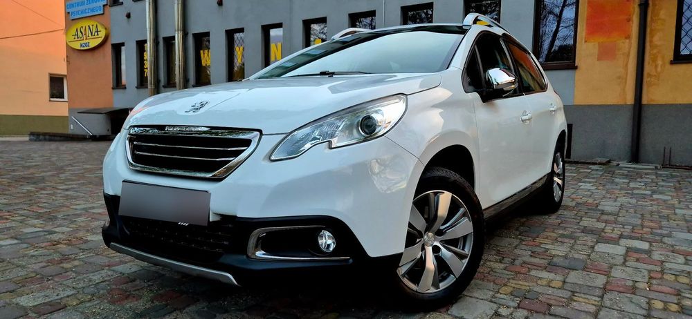 Peugeot 2008 **IDEAŁ STAN**100% Bezwypadkowy Przebieg 111Tys.km Nowy Rozrząd