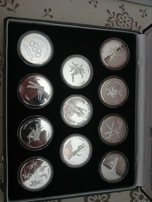 Medalhas da XXIII olimpíada de Los Angeles em Prata