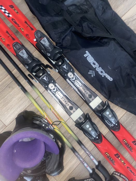 Лижі і черевики комплект, німецька якість