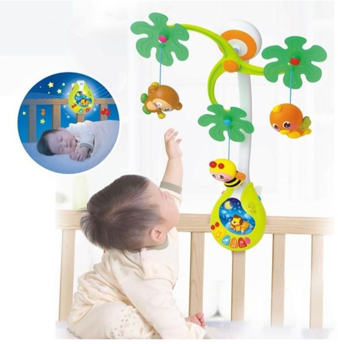 Мобіль на краватку музична карусель Limo toy