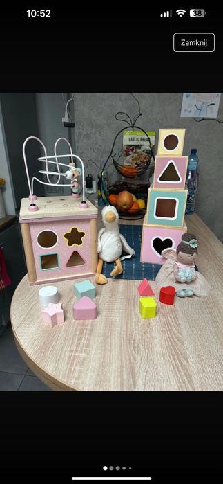 Zestaw różowy Little dutch