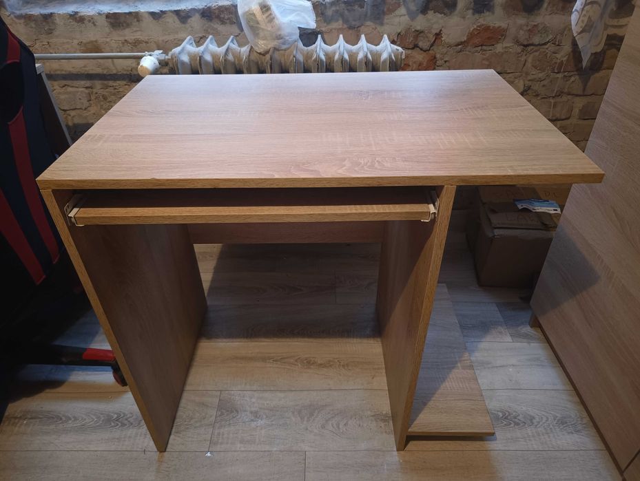 Biurko szkolne Bolek STAN IDEALNY Dąb sonoma OKAZJA!