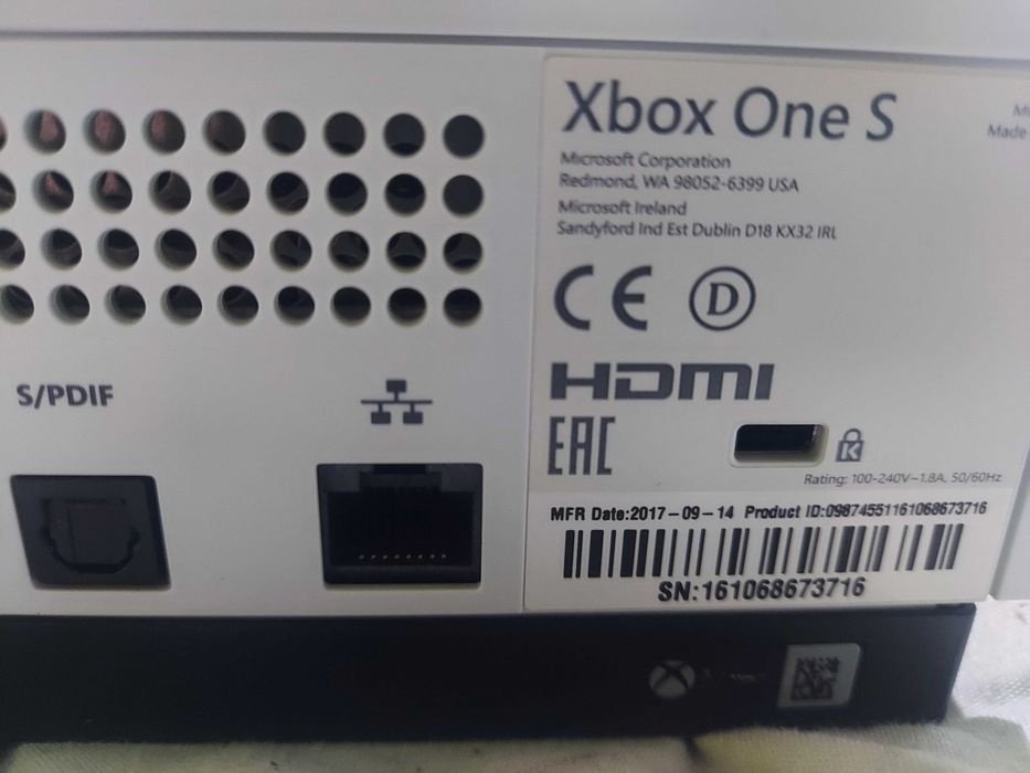 Xbox One S 500 Gb