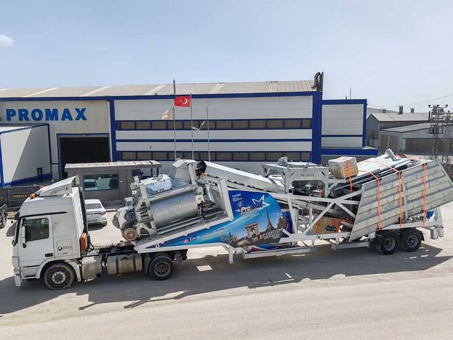 Мобільний Бетонний Завод 100 м³/год PROMAX на складі в Україні