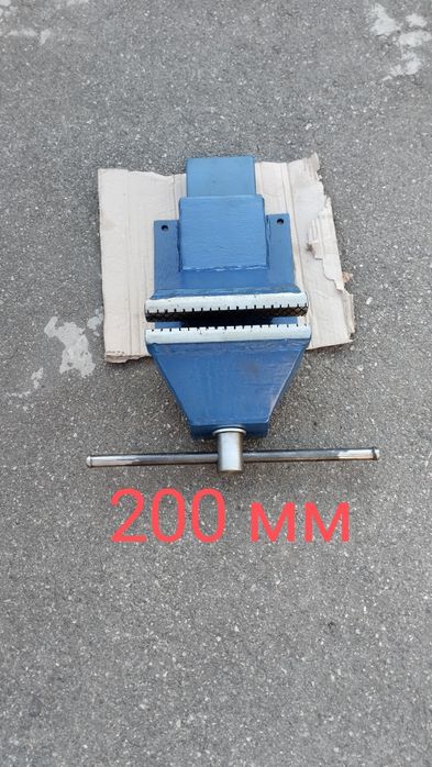 Тиски лещата металеві саморобні 20см для сто розборок гаражів