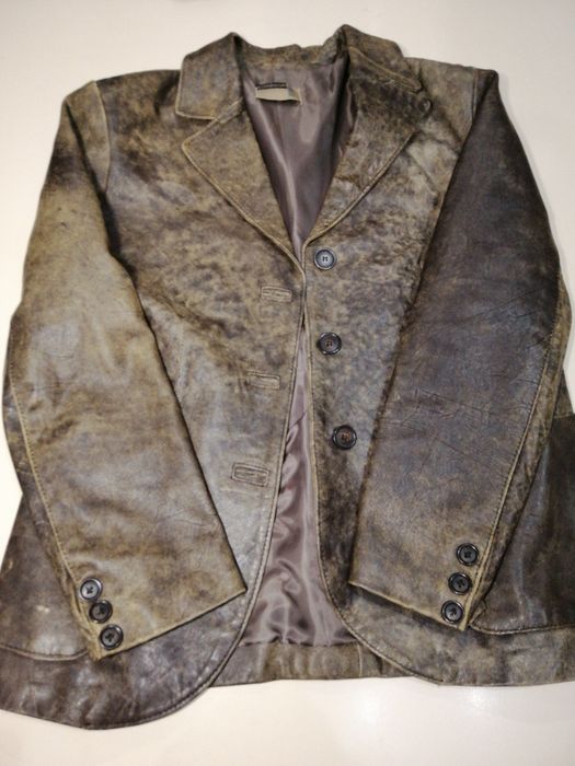 Шкіряний піджак kor&kor