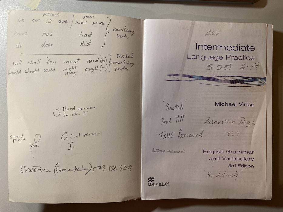 Книга Michael Vince Intermediate Language Practice