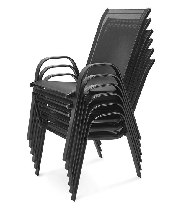 Zestaw Ogrodowy ROZKŁADANY Deska Stół 6+1 na Taras Balkon 150-200