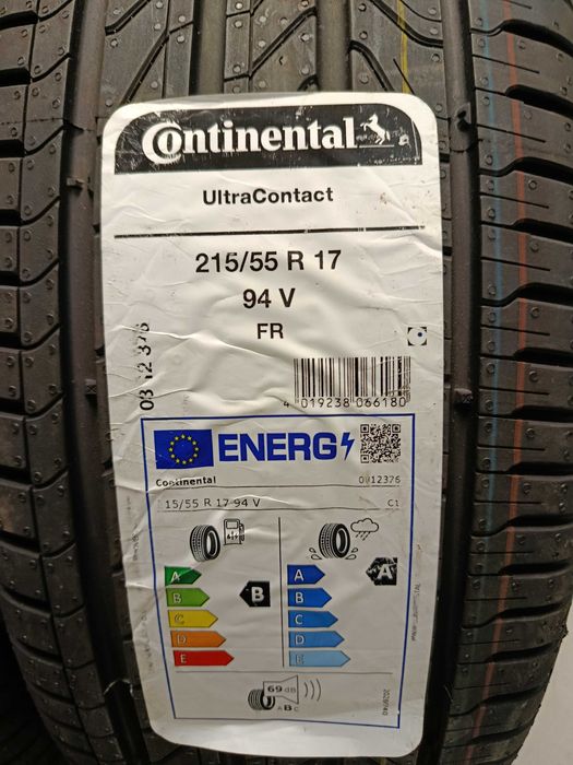 Continental UltraContact 215/55r17 94V
