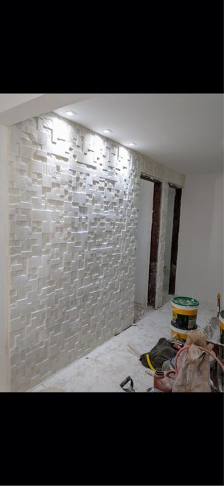 Trabalhamos com paredes de gesso 3D