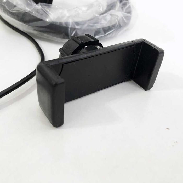 Кільцева лампа набір блогера 2в1 з тримачем для телефону для відео